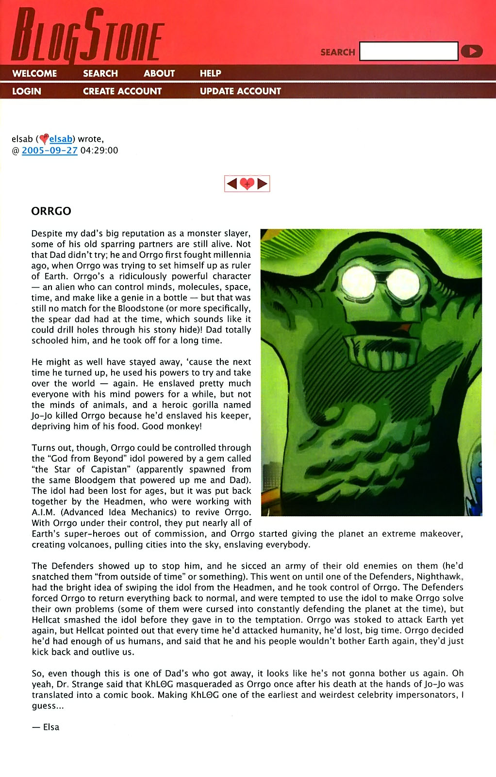 Marvel Monsters: From the Files of Ulysses Bloodstone (and the Monster Hunters) Full - Page 24