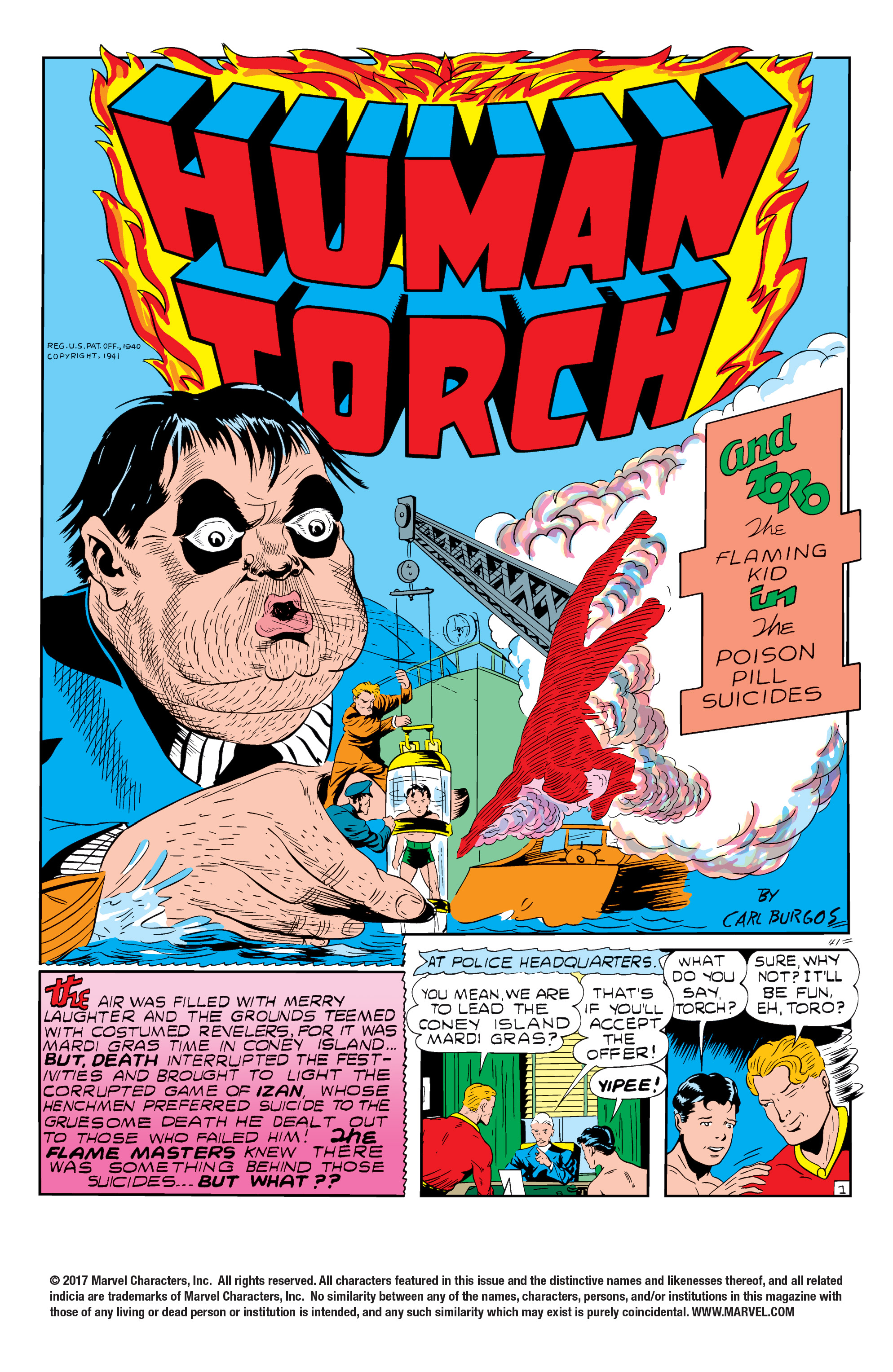 Marvel Mystery Comics (1939) Issue #28 - Page 2