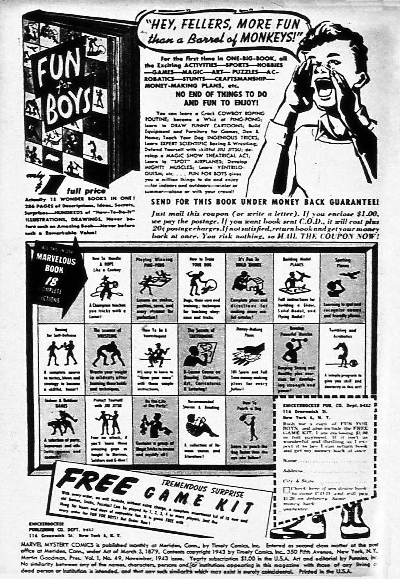Marvel Mystery Comics (1939) Issue #49 - Page 2