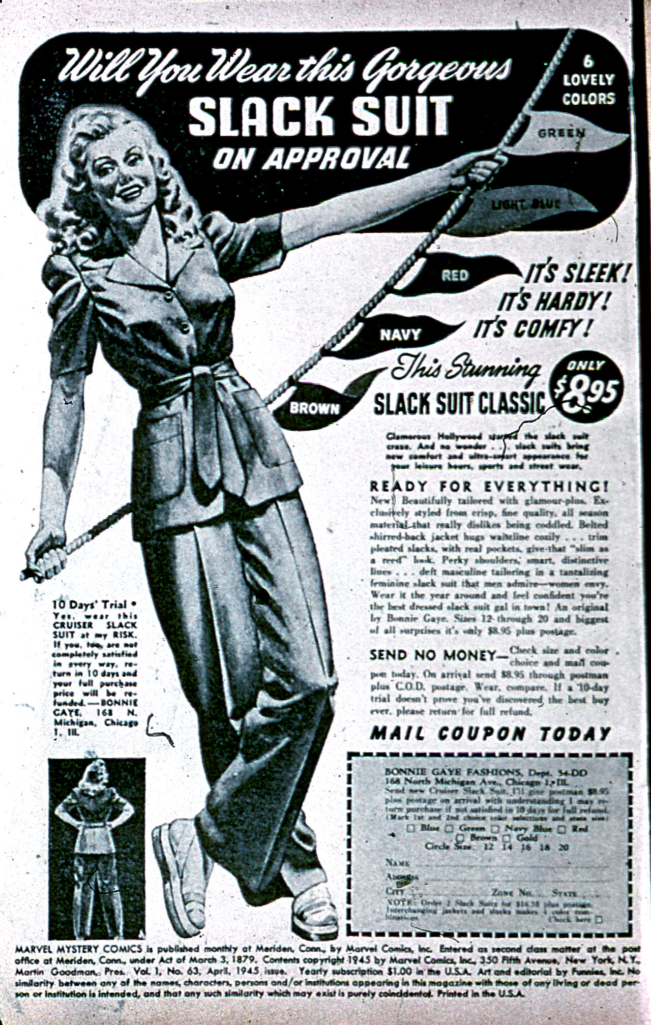 Marvel Mystery Comics (1939) Issue #63 - Page 2