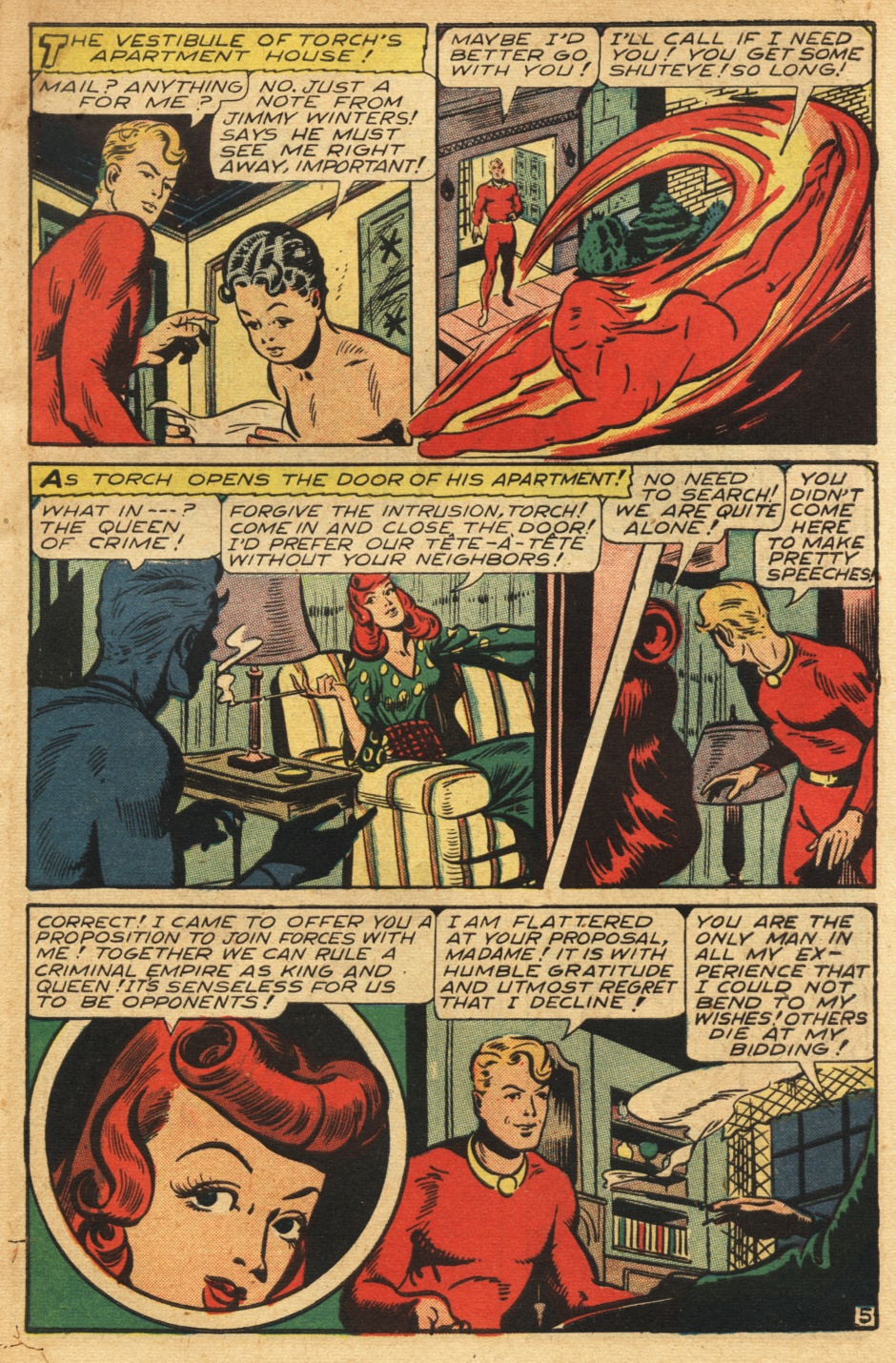 Marvel Mystery Comics (1939) Issue #76 - Page 7