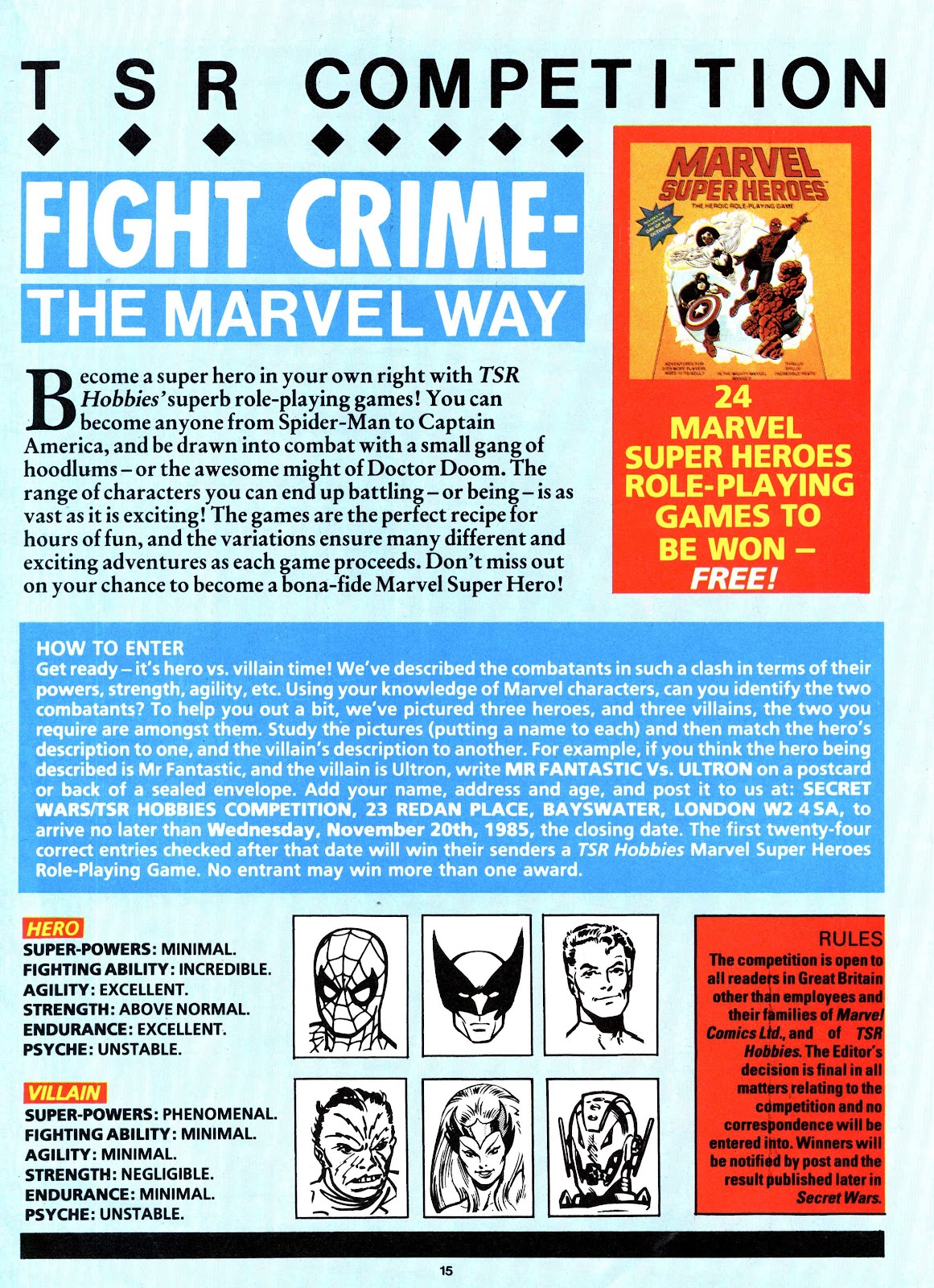 Secret Wars (1985) Issue #18 - Page 15
