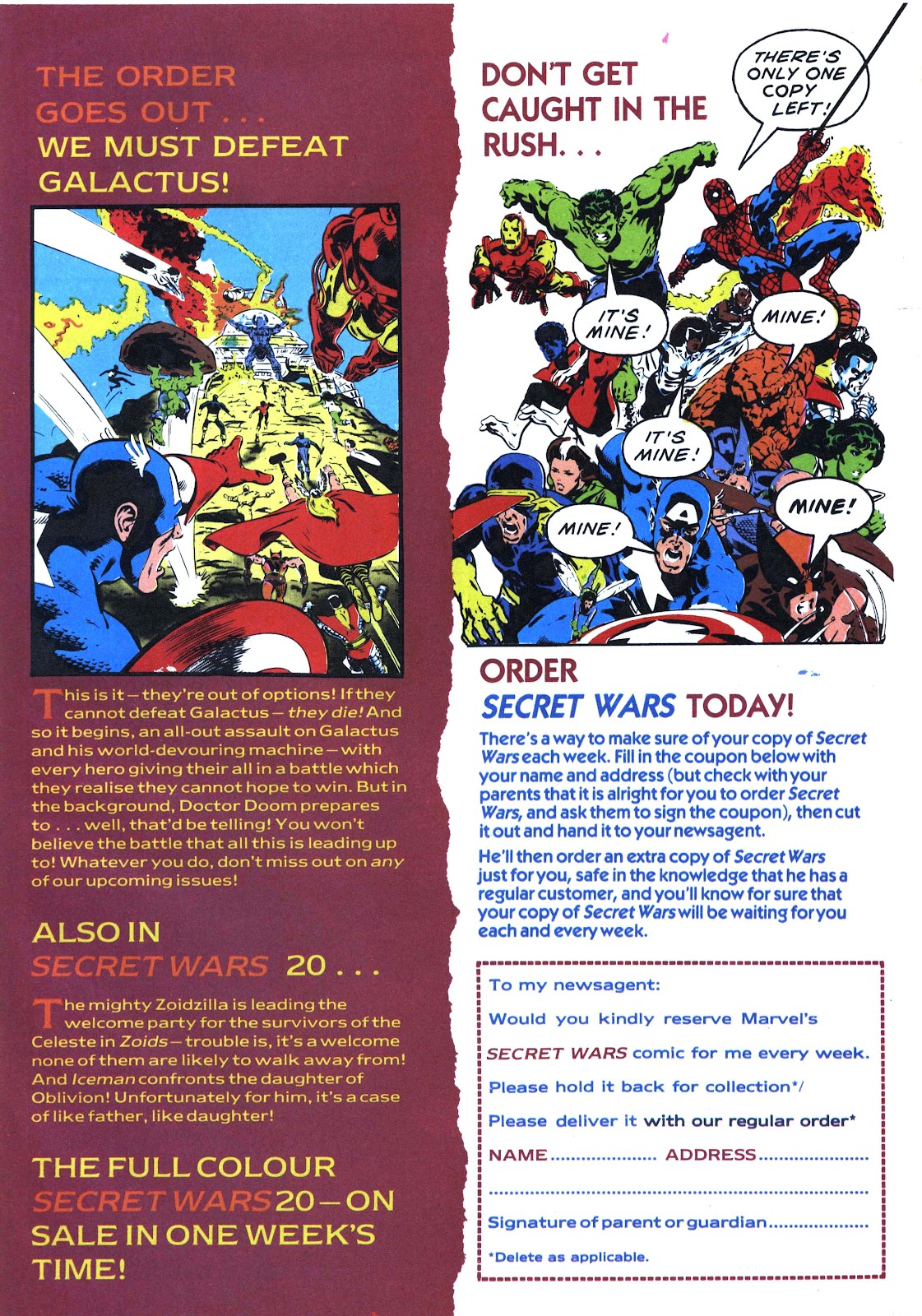 Secret Wars (1985) Issue #19 - Page 16