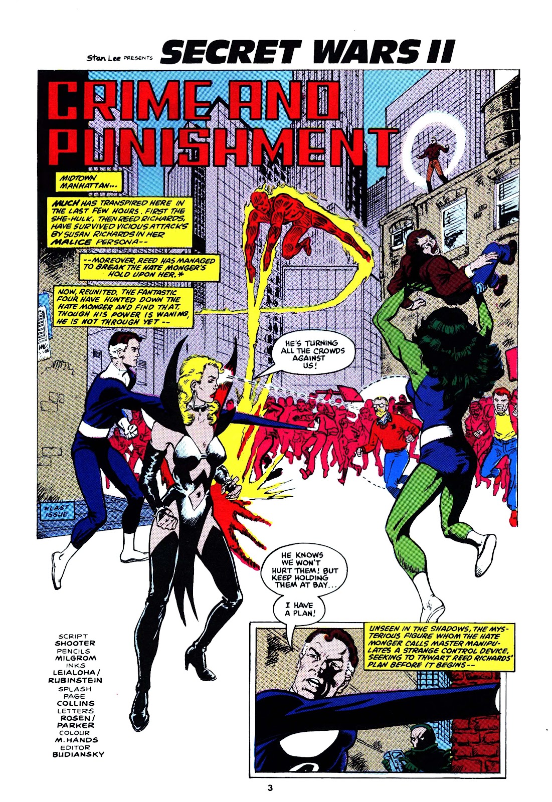 Secret Wars (1985) Issue #41 - Page 3
