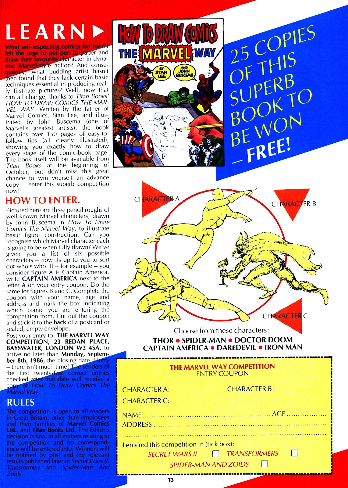 Secret Wars (1985) Issue #62 - Page 13