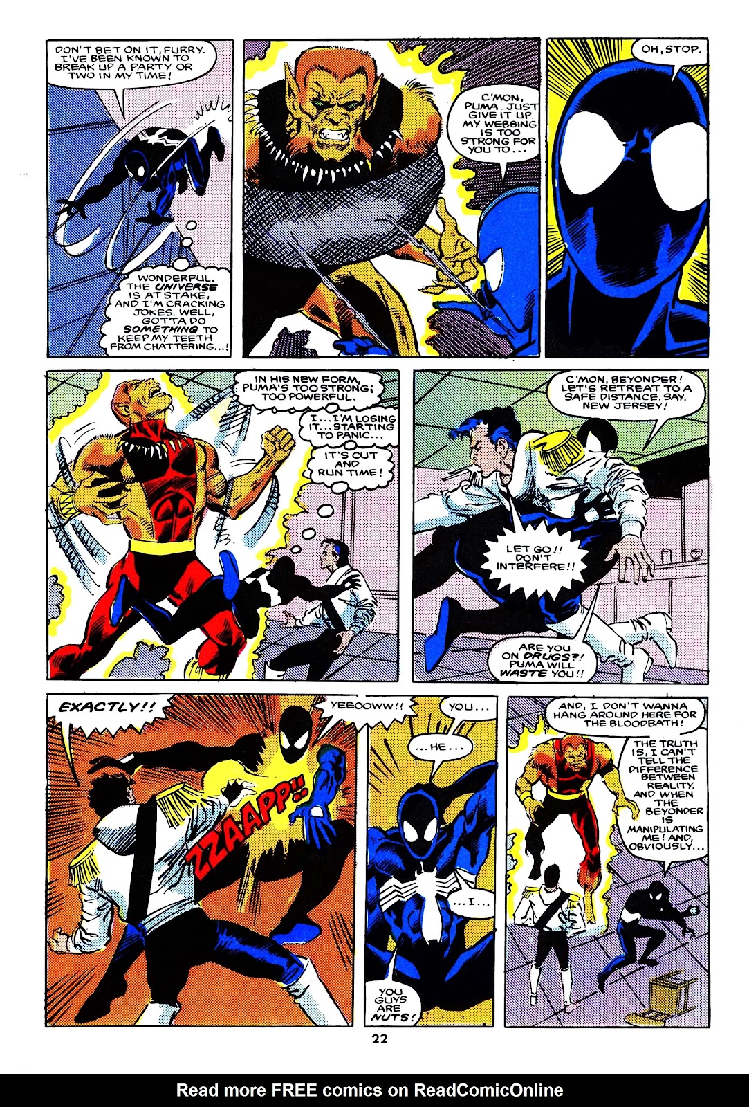 Secret Wars (1985) Issue #71 - Page 22