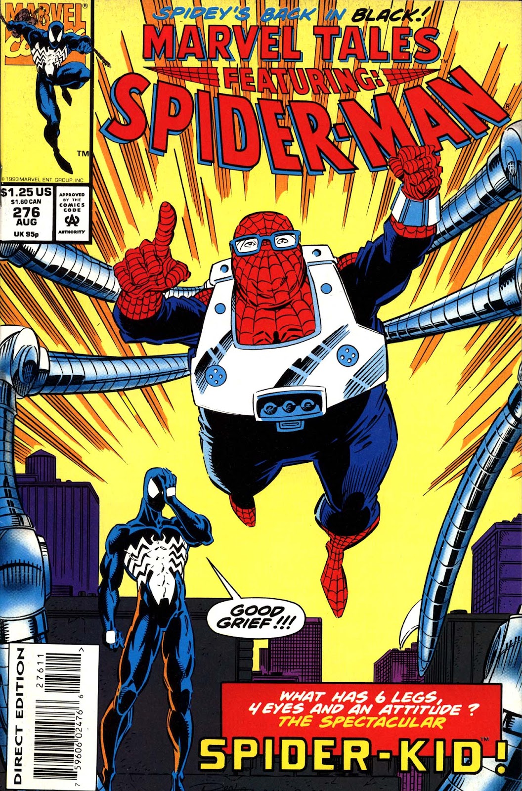 Marvel Tales (1964) Issue #276 - Page 1