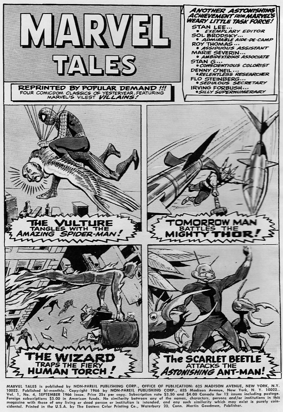 Marvel Tales (1964) Issue #4 - Page 2