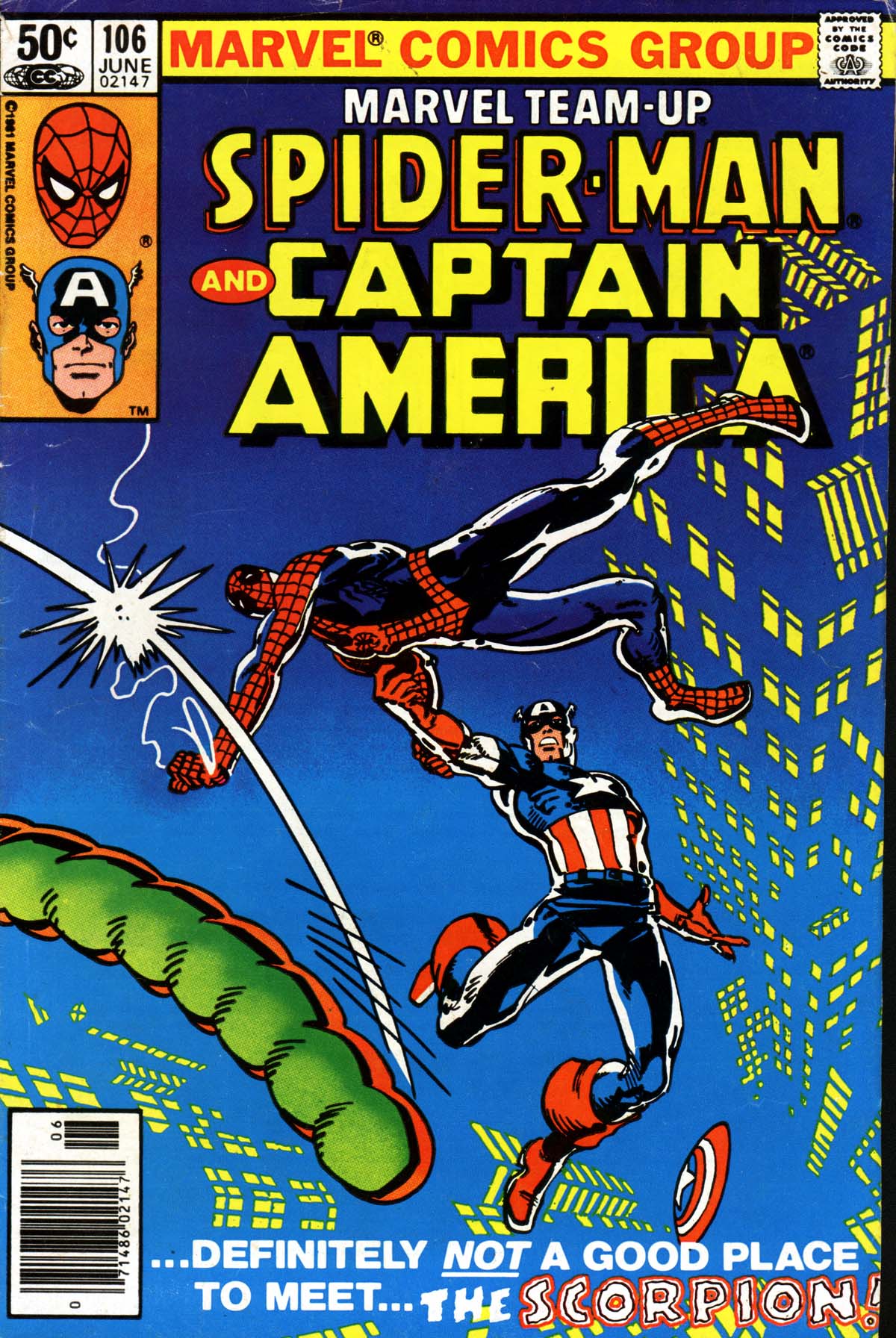 Marvel Team-Up (1972) Issue #106 - Page 1