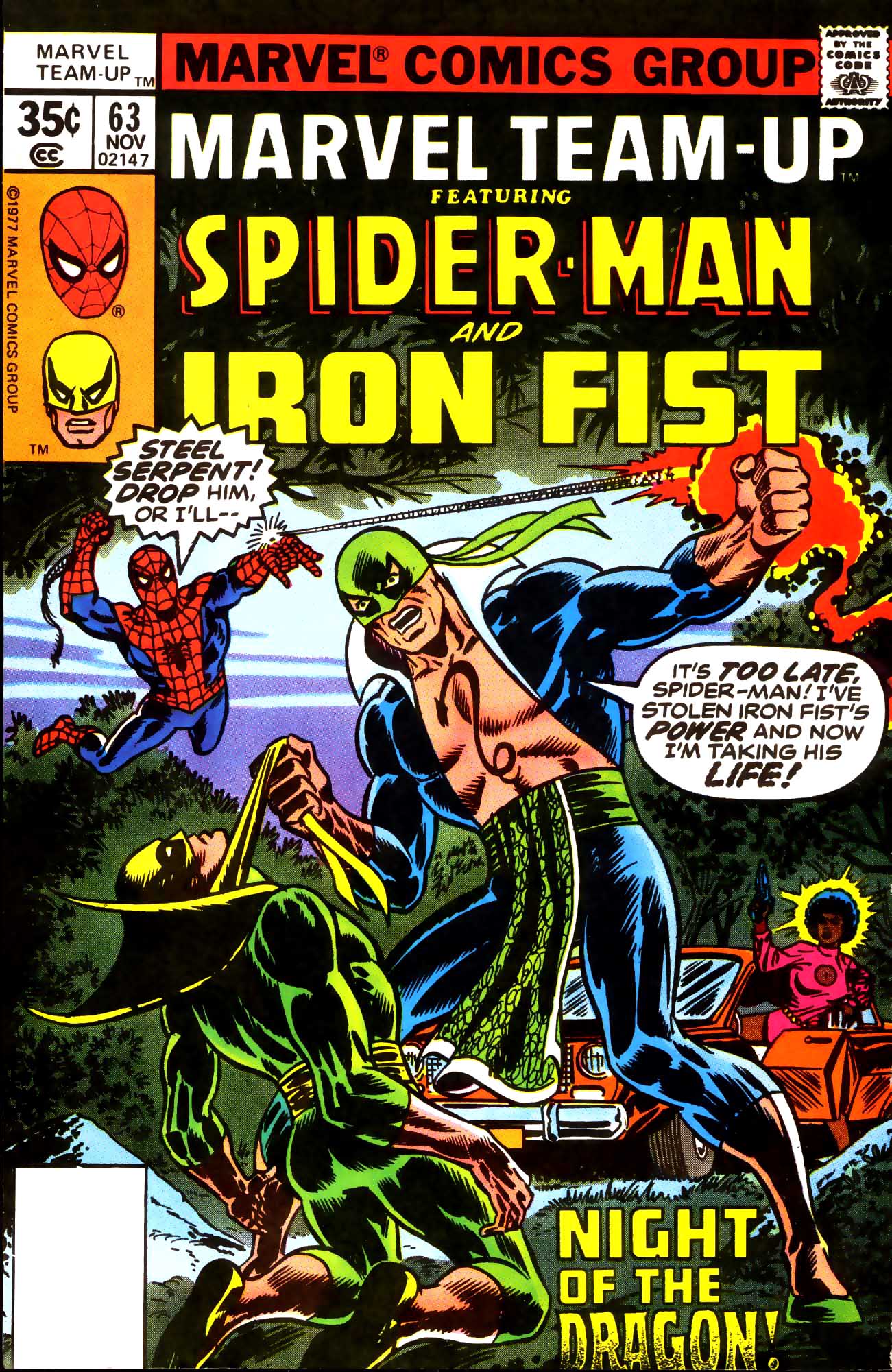 Marvel Team-Up (1972) Issue #63 - Page 1