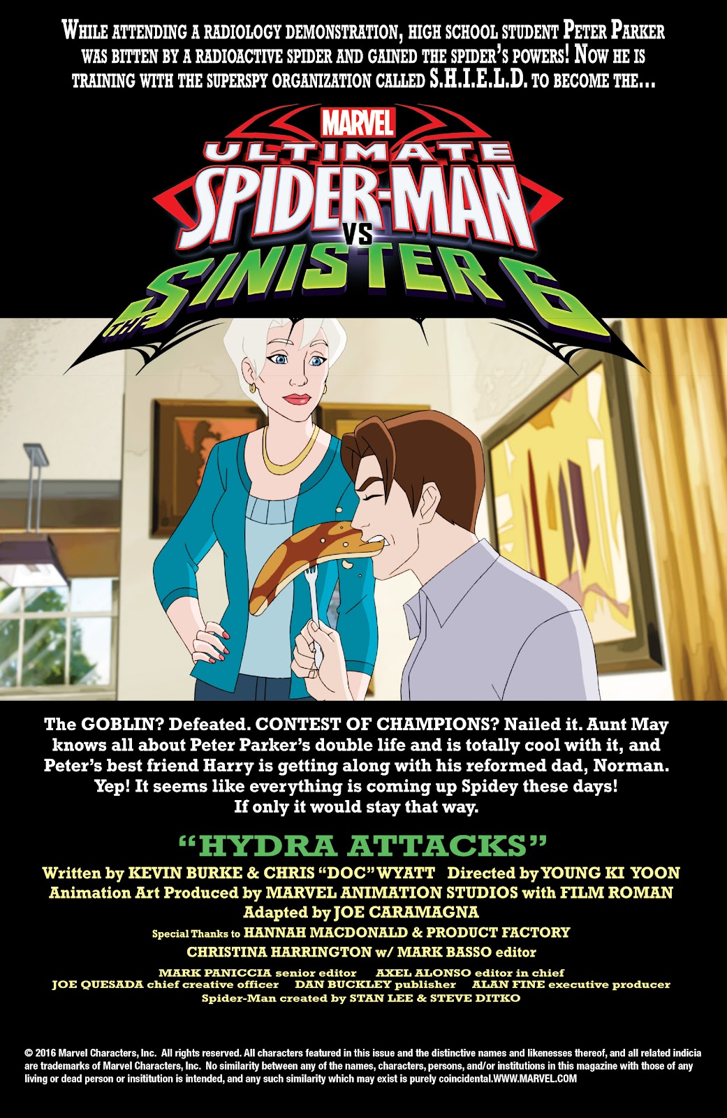 Marvel Universe Ultimate Spider-Man Vs. The Sinister Six Issue #1 - Page 2