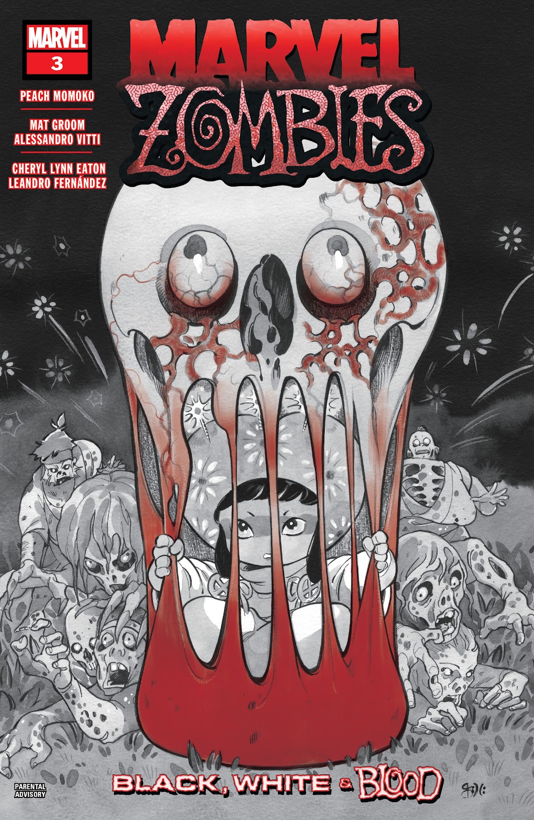 Marvel Zombies: Black, White & Blood Issue #3 - Page 1