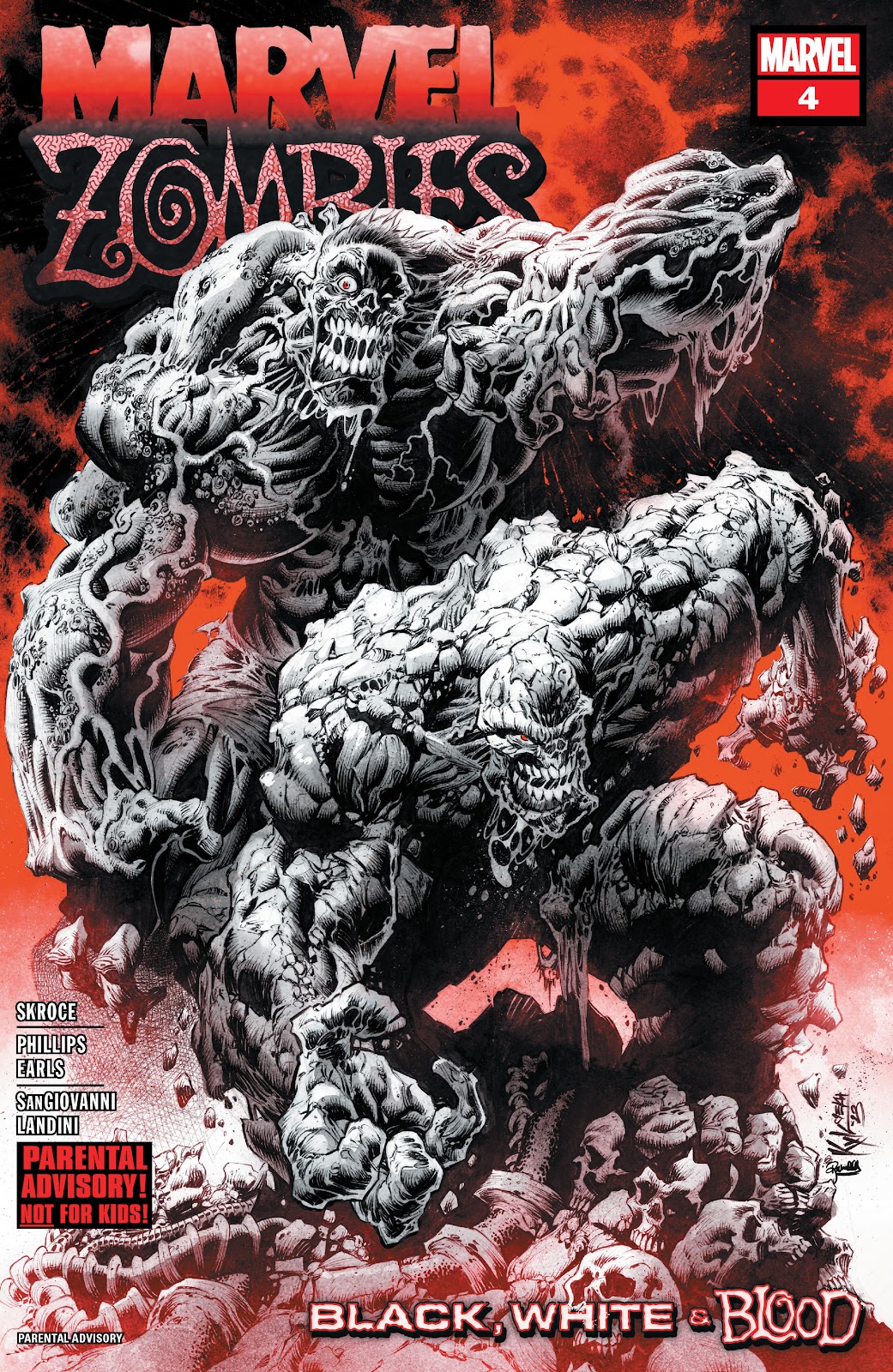 Marvel Zombies: Black, White & Blood Issue #4 - Page 1