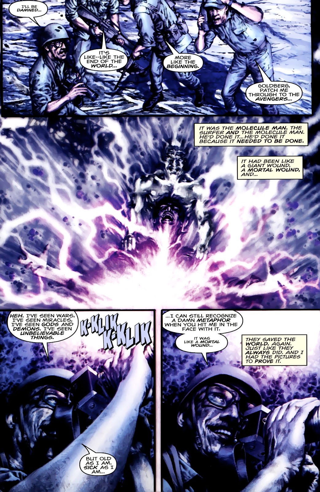 Marvels: Eye Of The Camera Issue #4 - Page 19