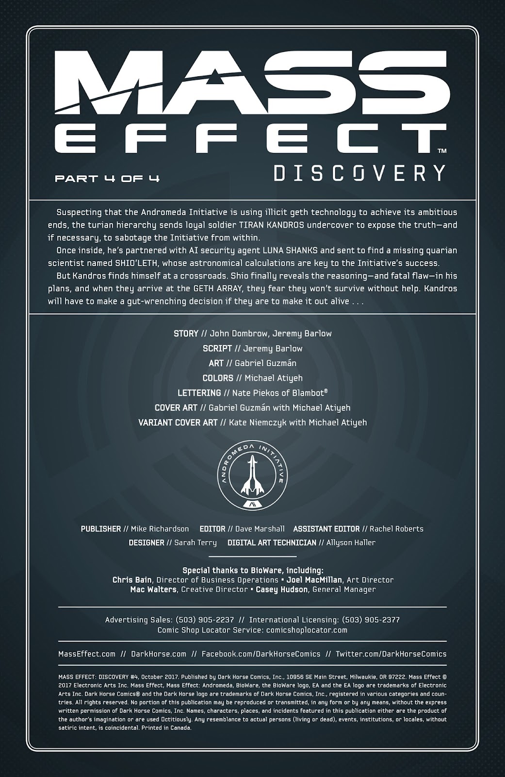 Mass Effect: Discovery Issue #4 - Page 2