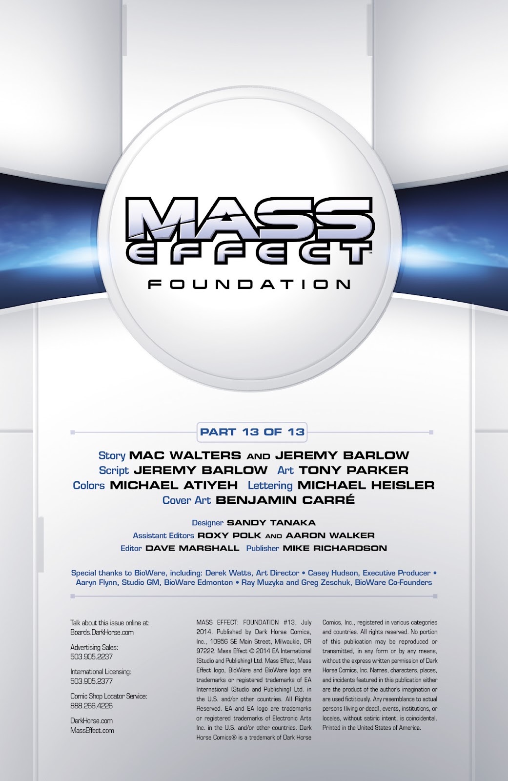 Mass Effect: Foundation Issue #13 - Page 2