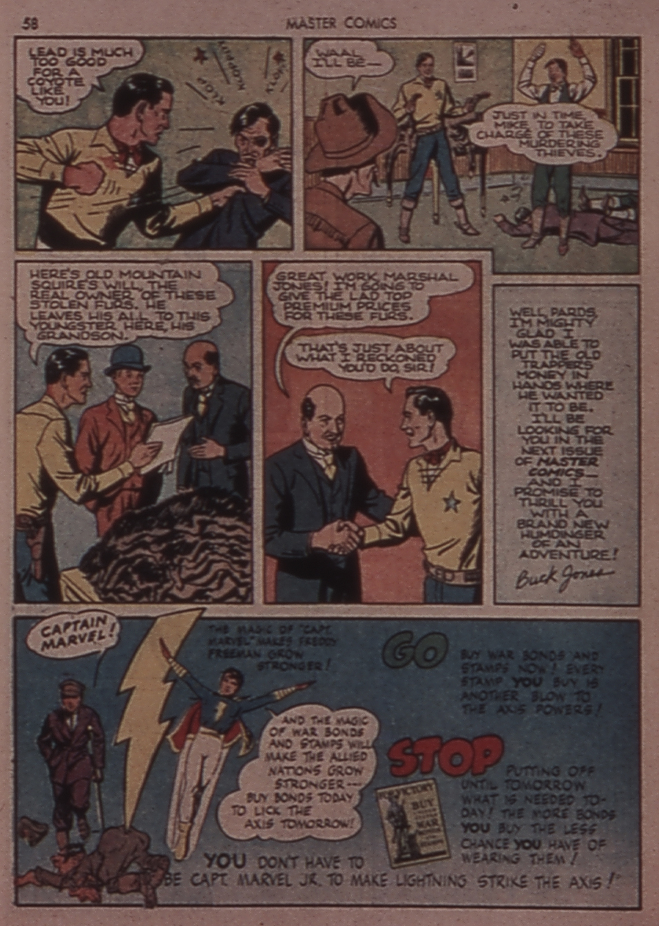 Master Comics Issue #30 - Page 58