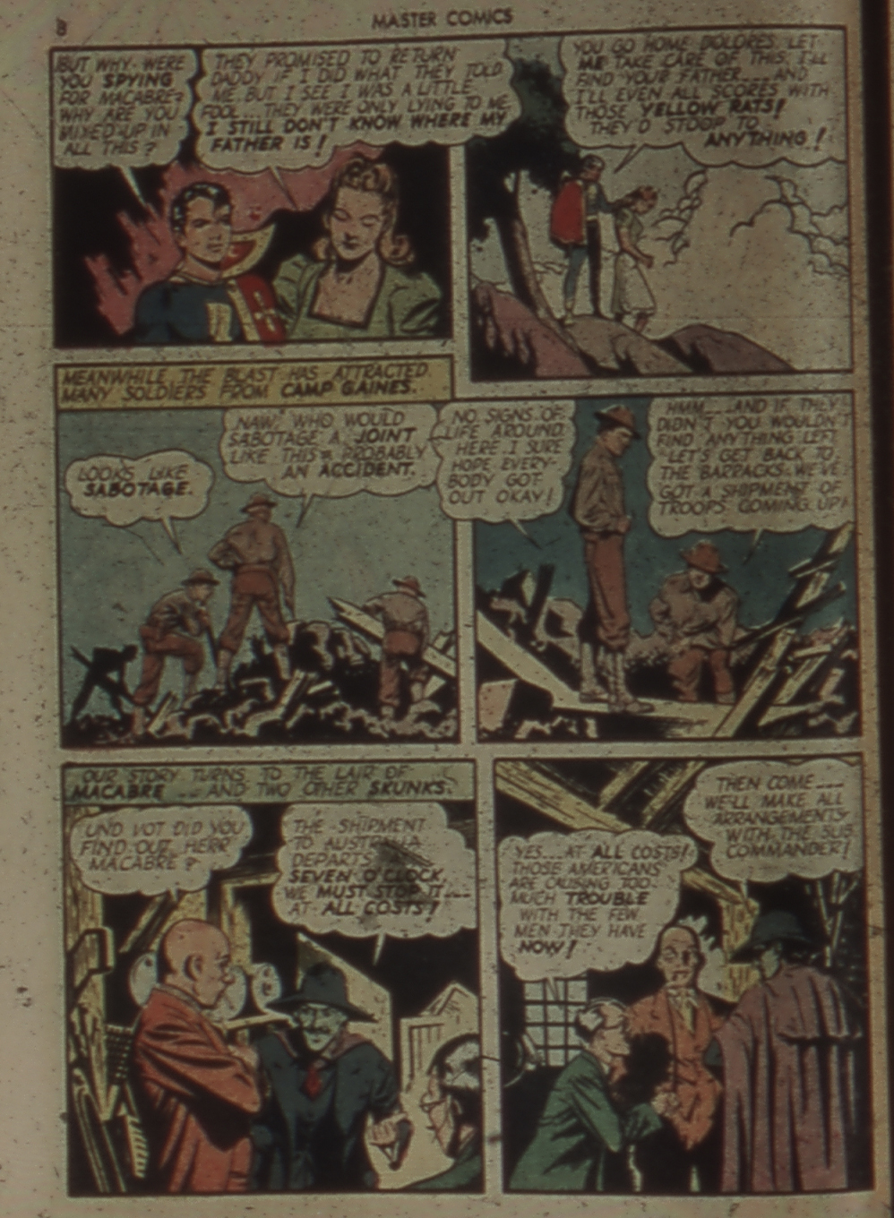 Master Comics Issue #31 - Page 8