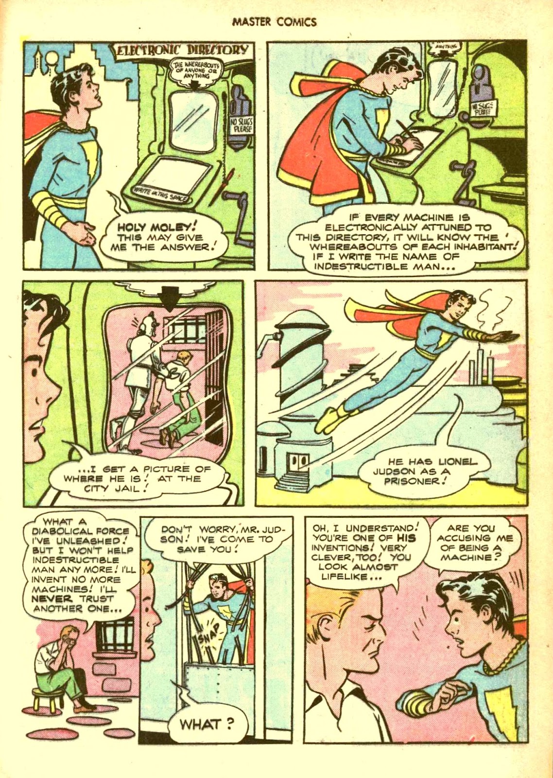 Master Comics Issue #86 - Page 9