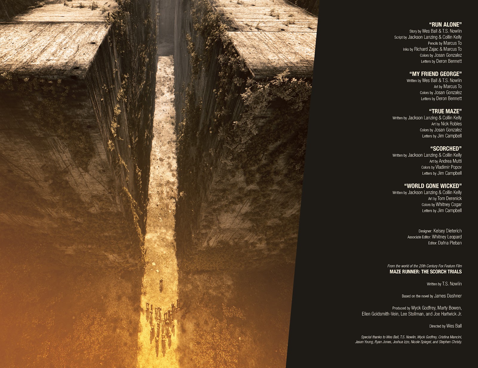 Maze Runner: The Scorch Trials Official Graphic Novel Prelude TPB - Page 5
