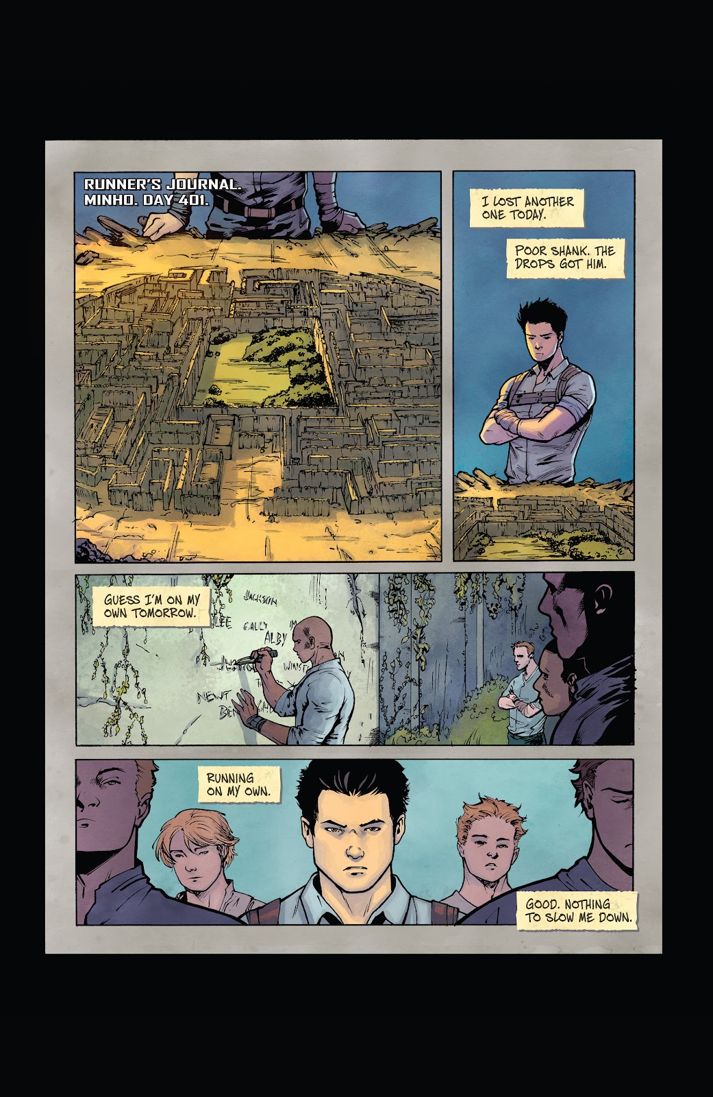 Maze Runner: The Scorch Trials Official Graphic Novel Prelude TPB - Page 9
