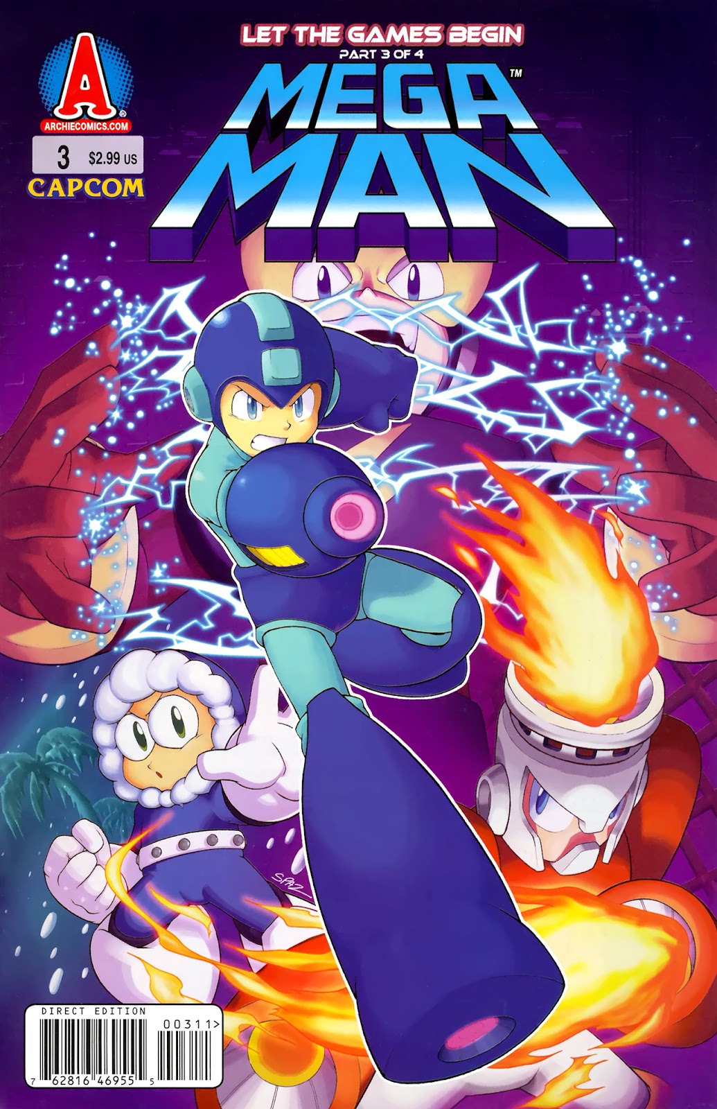 Mega Man (2011) Issue #3 - Page 1