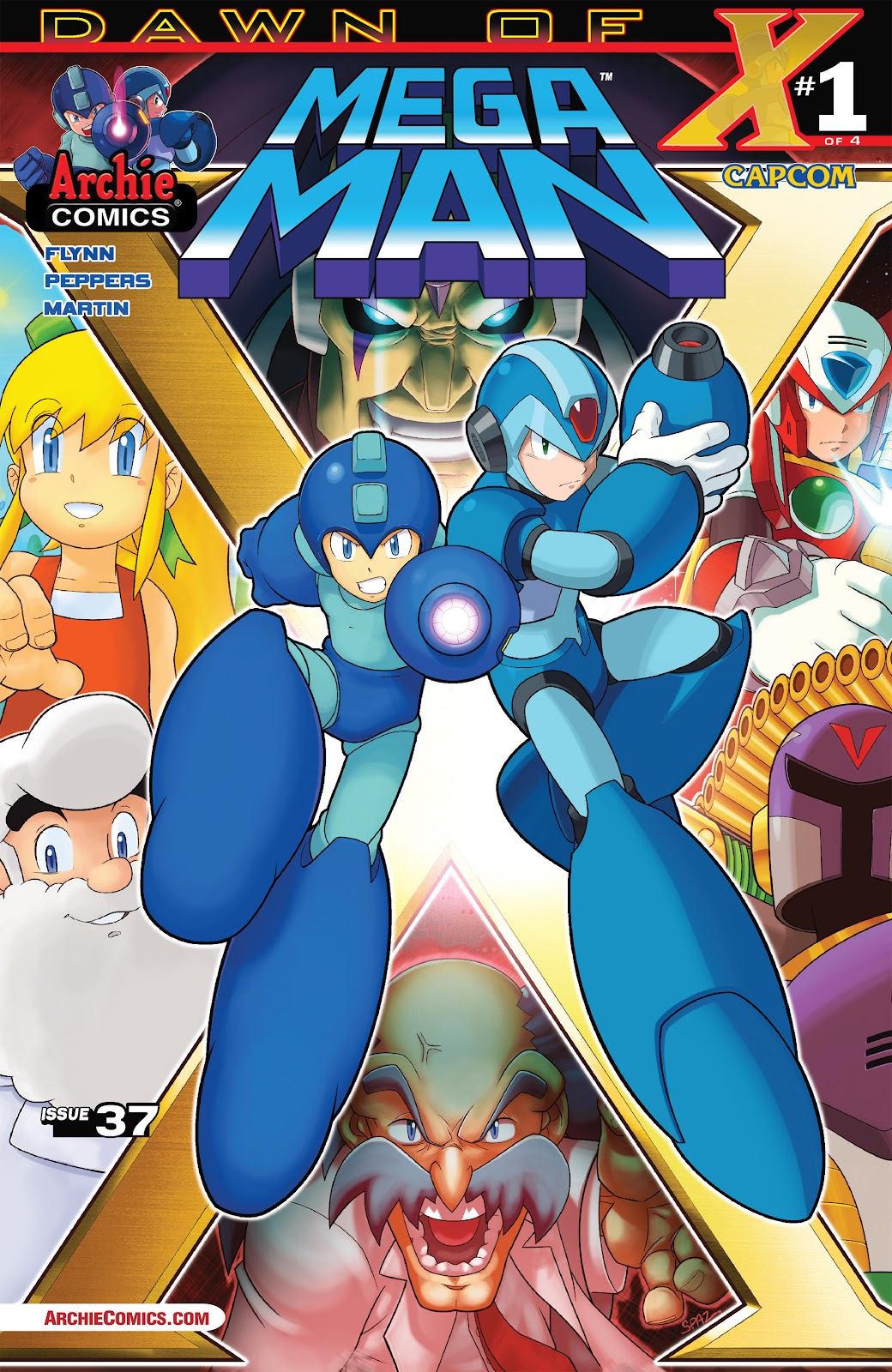 Mega Man (2011) Issue #37 - Page 1