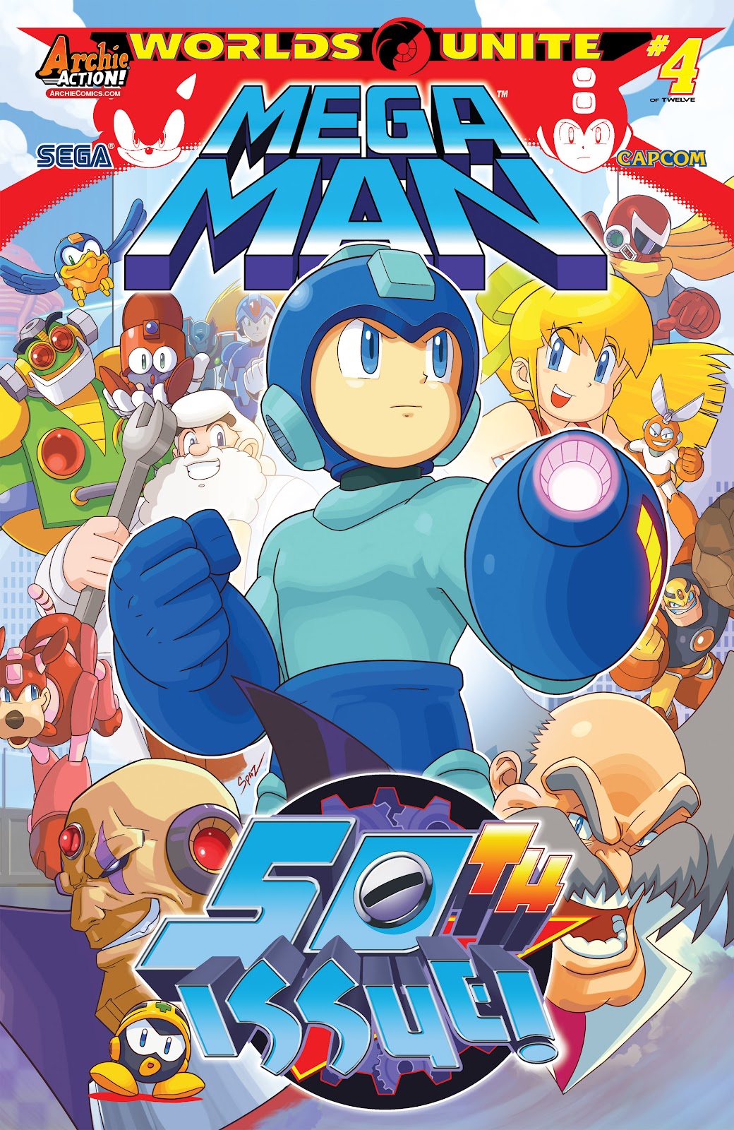 Mega Man (2011) Issue #50 - Page 1