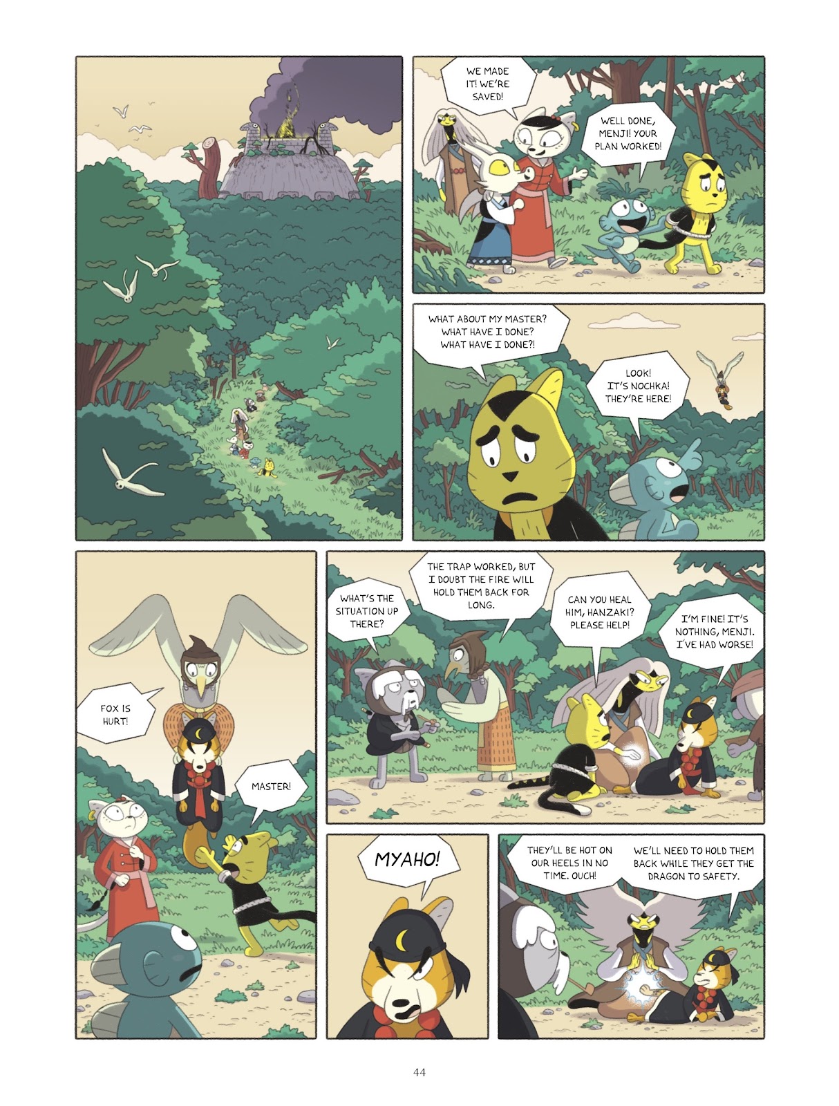 Menji and the Ruins of Mount Mystery Full - Page 44