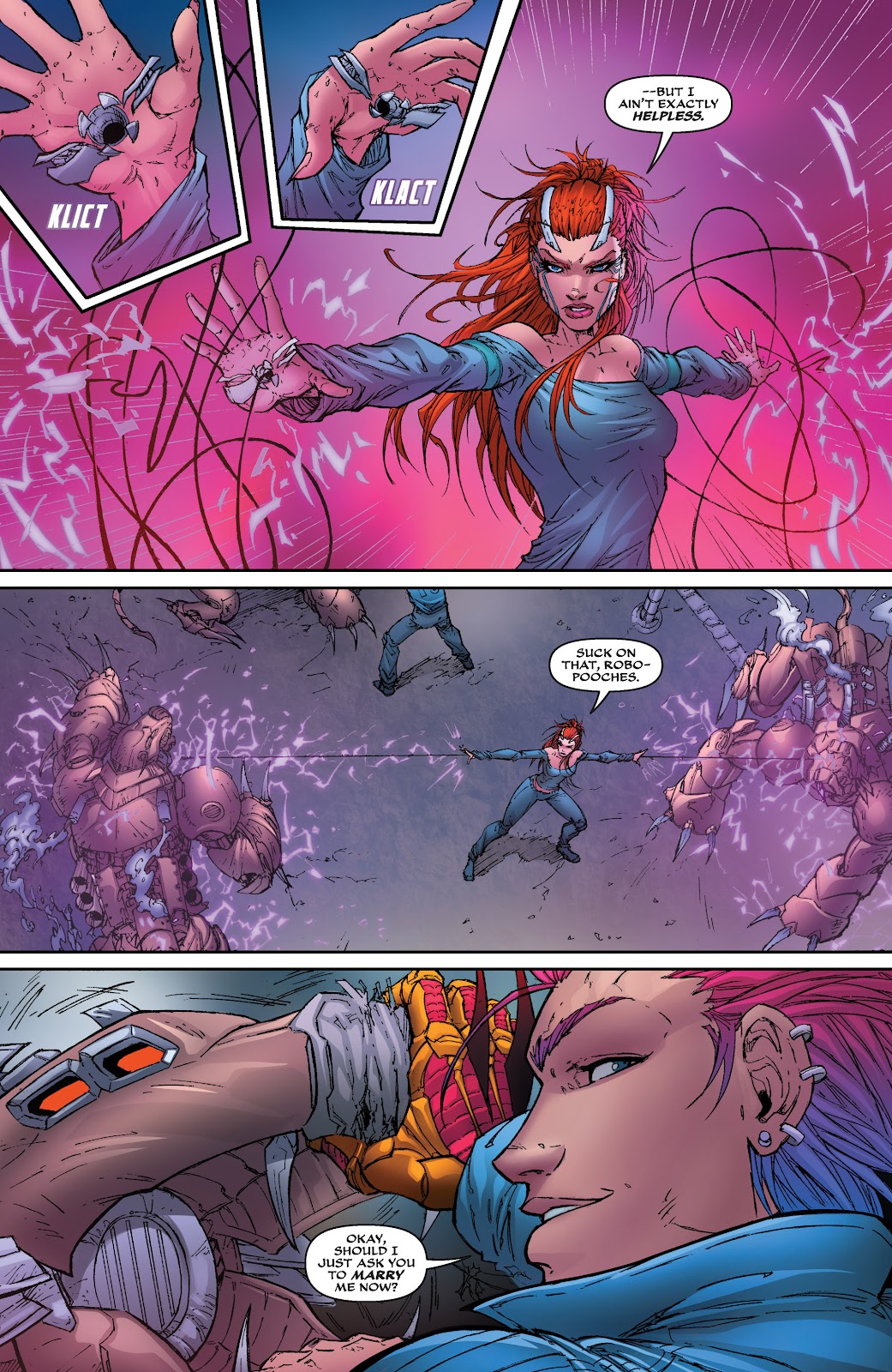 Michael Turner's Soulfire (2013) Issue #3 - Page 13