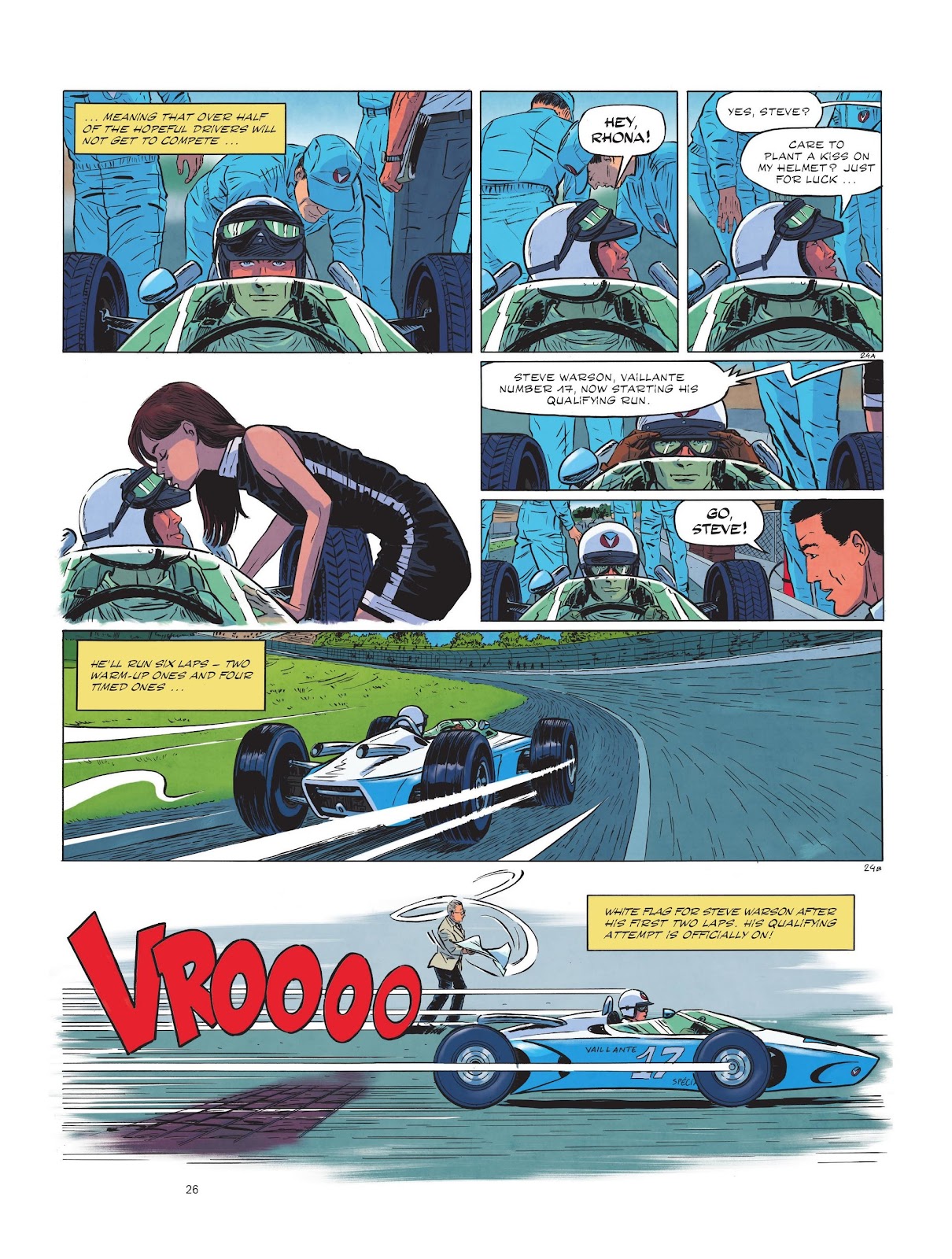 Michel Vaillant: Legendary Races: In the Hell of Indianapolis Issue #1 - Page 28