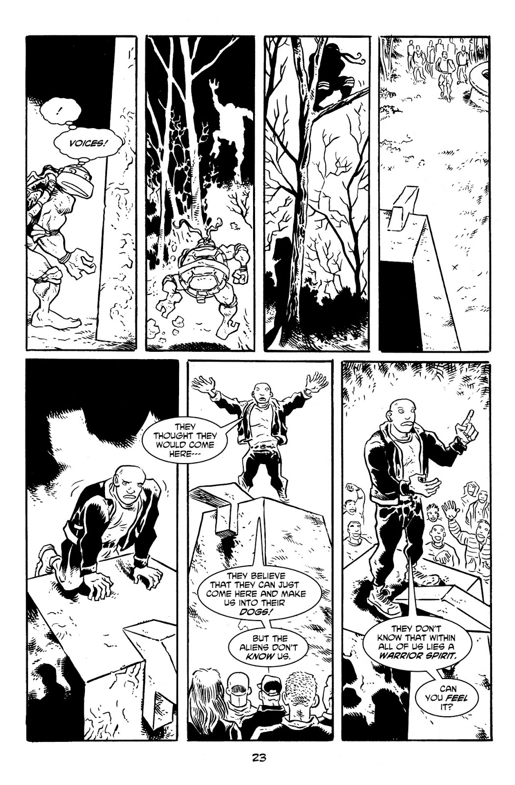 Michelangelo The Third Kind Issue #3 - Page 25