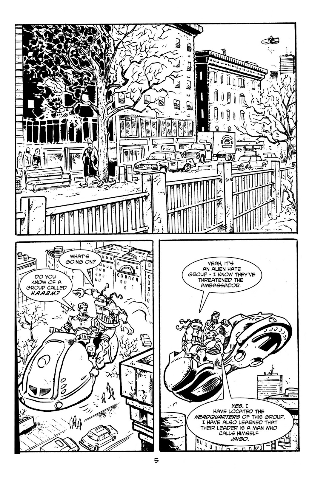 Michelangelo The Third Kind Issue #3 - Page 7