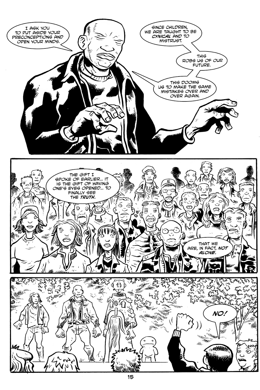 Michelangelo The Third Kind Issue #4 - Page 17