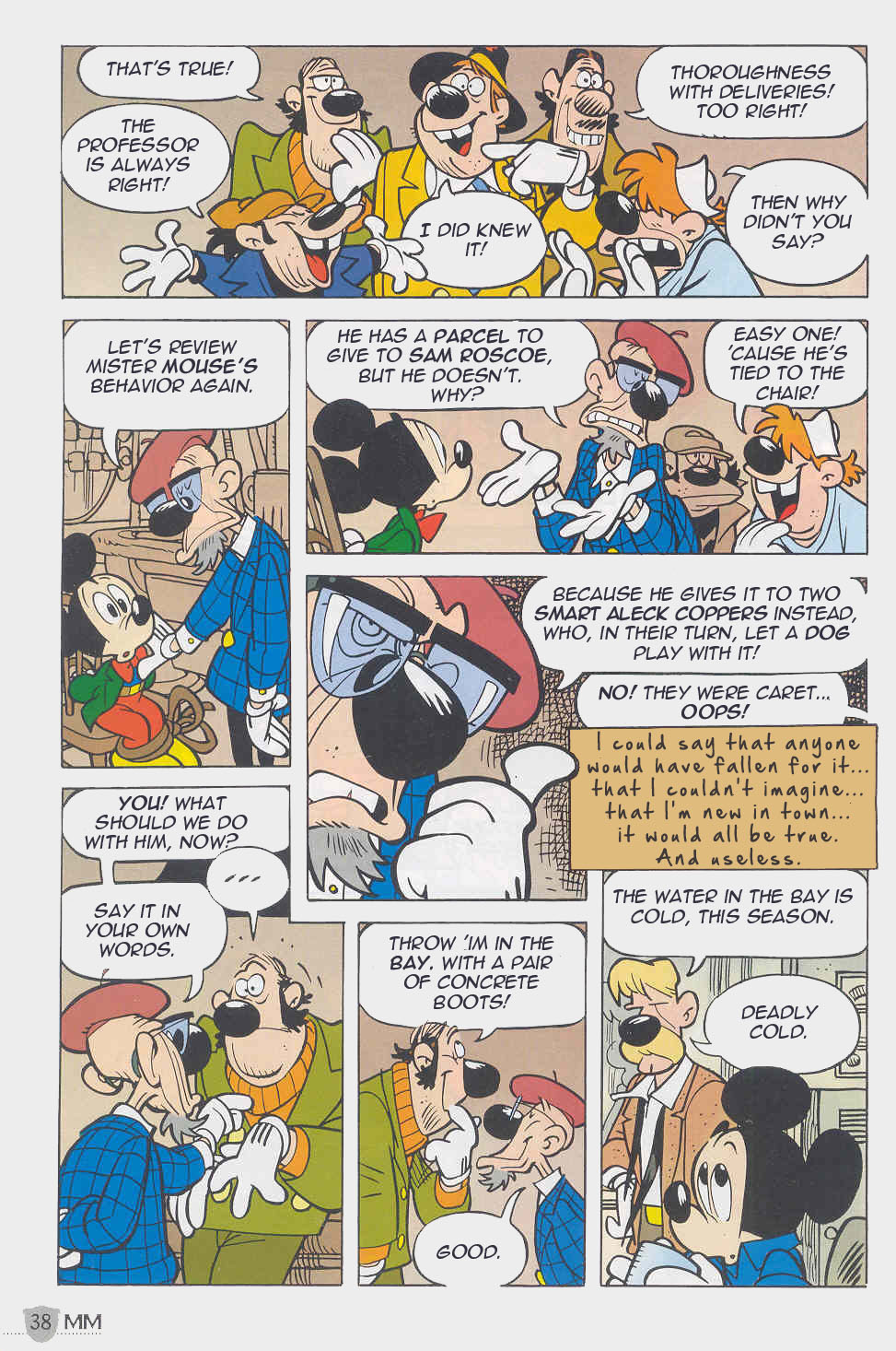 Mickey Mouse Mystery Magazine Issue #0 - Page 38