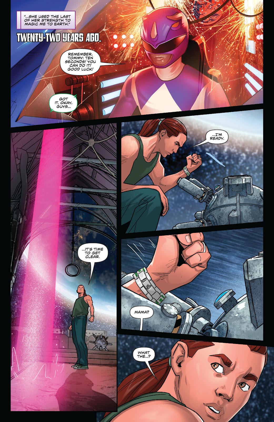Mighty Morphin Power Rangers: The Return Issue #3 - Page 10