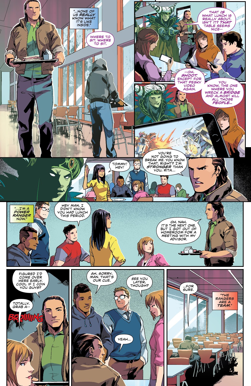Mighty Morphin Power Rangers Issue #1 - Page 12