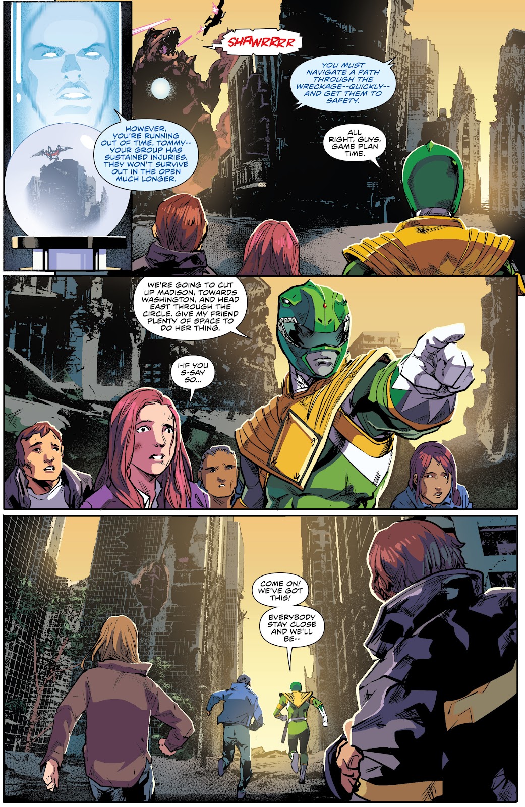Mighty Morphin Power Rangers Issue #1 - Page 17