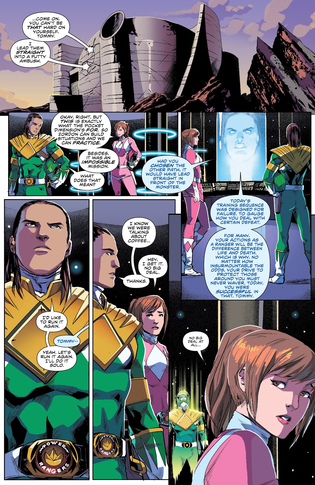 Mighty Morphin Power Rangers Issue #1 - Page 19