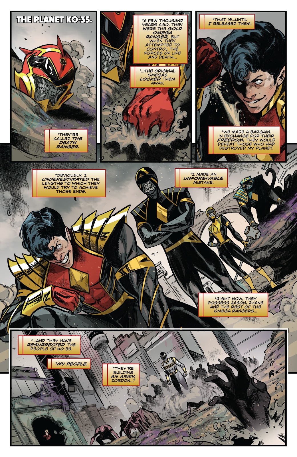 Mighty Morphin Power Rangers Issue #100 - Page 3