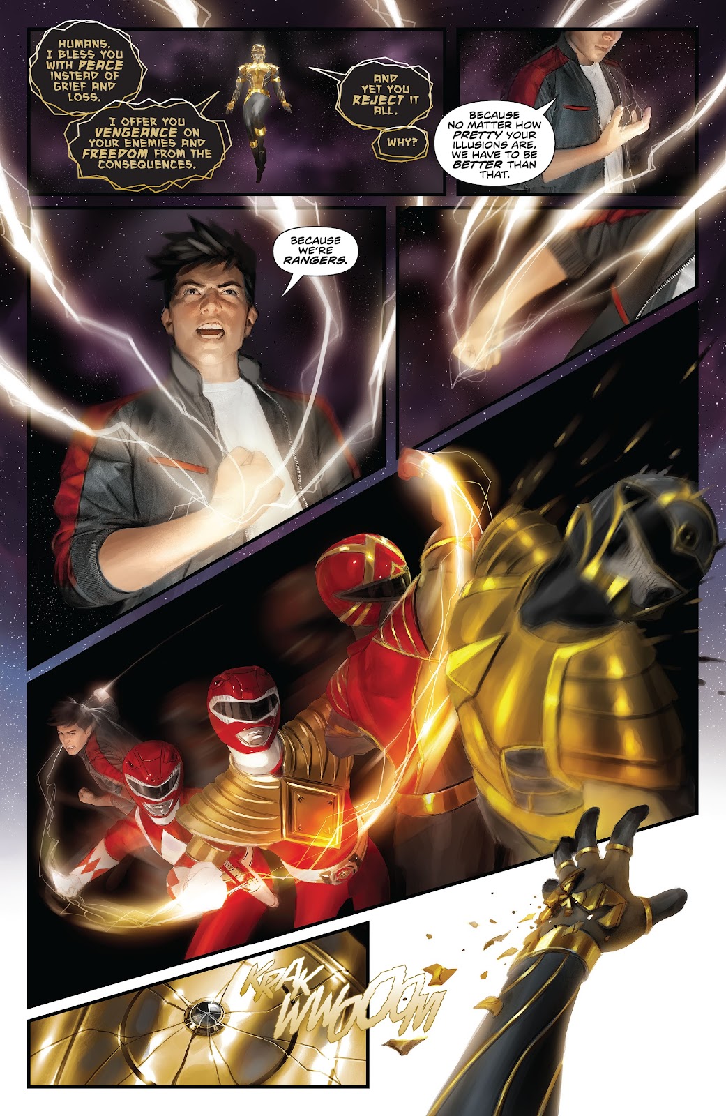 Mighty Morphin Power Rangers Issue #100 - Page 30