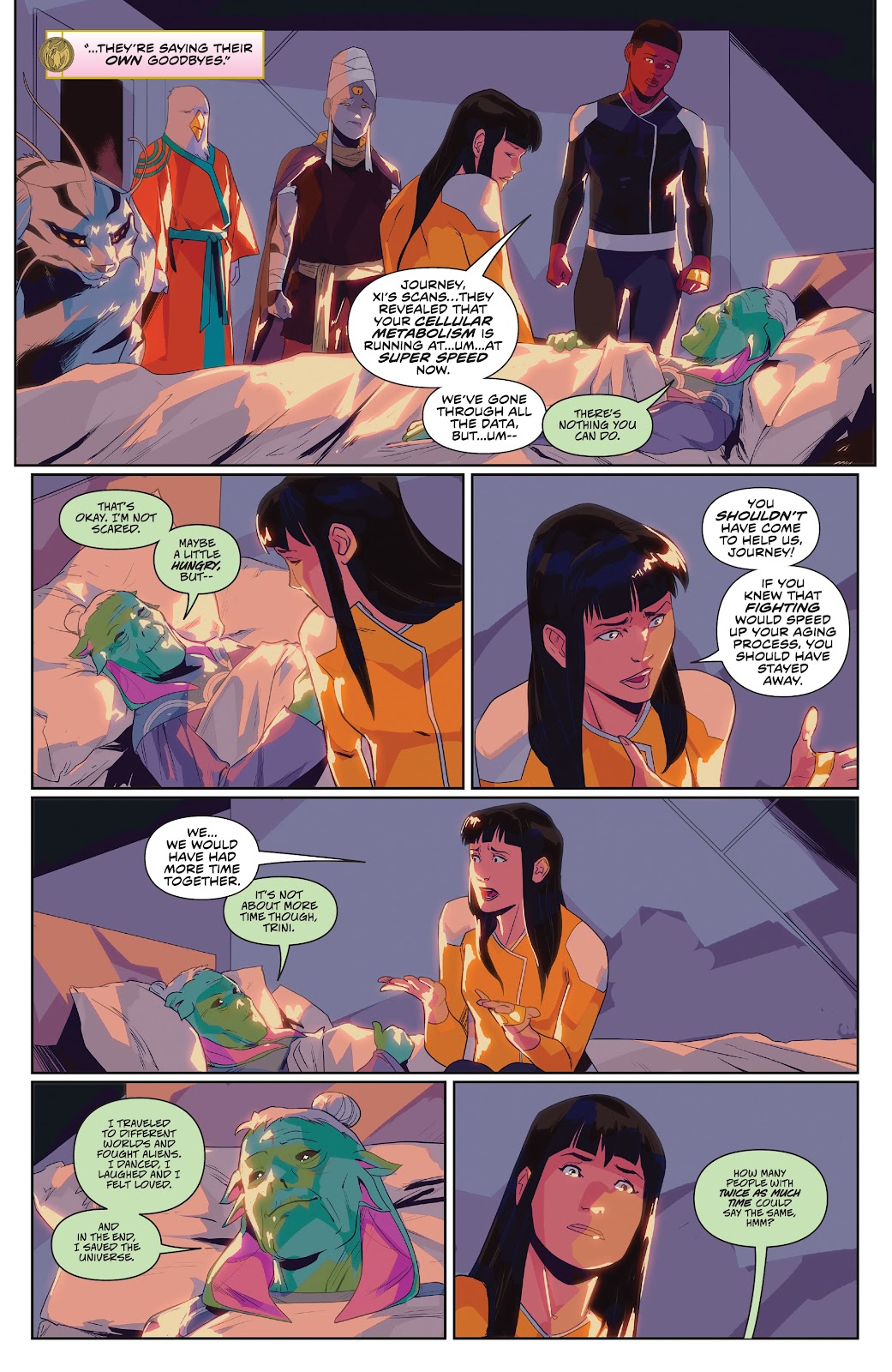 Mighty Morphin Power Rangers Issue #100 - Page 37