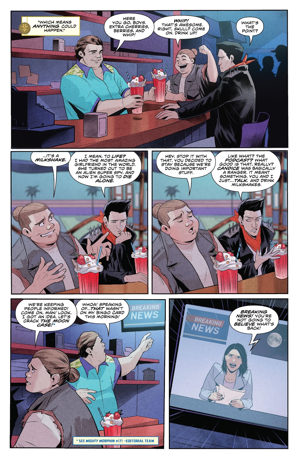 Mighty Morphin Power Rangers Issue #101 - Page 8