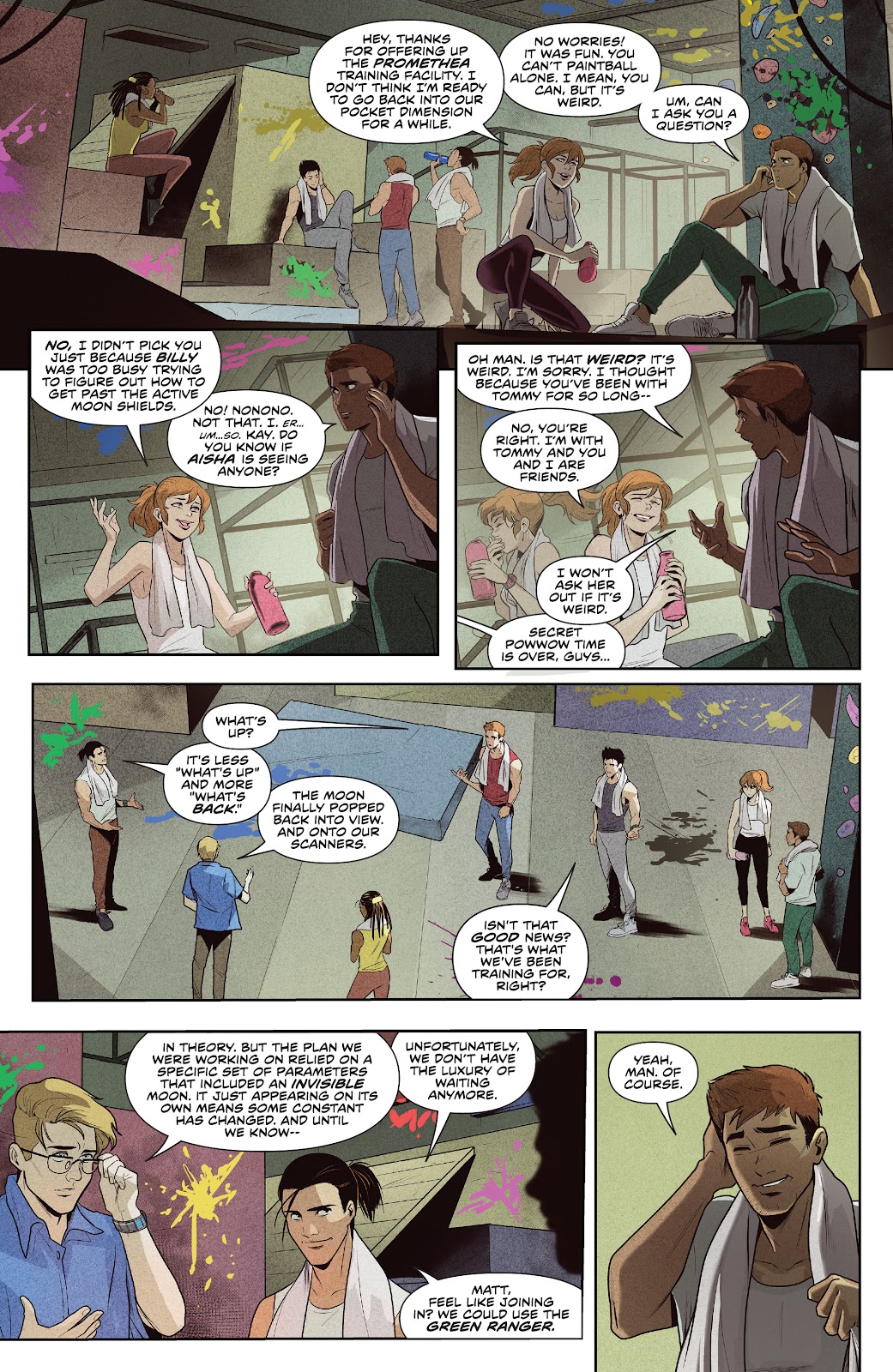 Mighty Morphin Power Rangers Issue #101 - Page 9