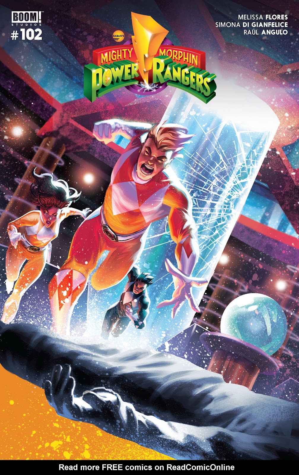 Mighty Morphin Power Rangers Issue #102 - Page 1