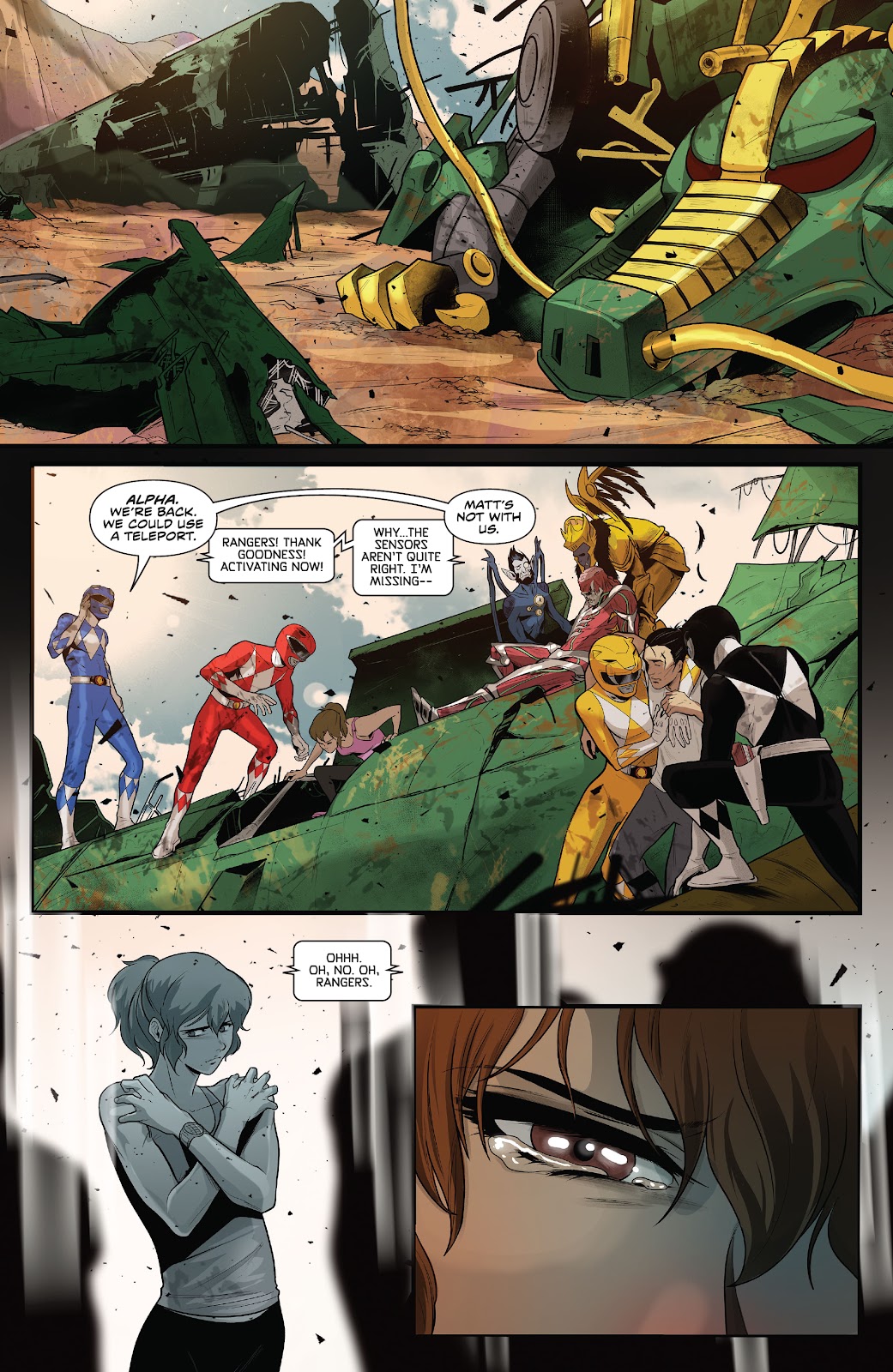 Mighty Morphin Power Rangers Issue #102 - Page 21