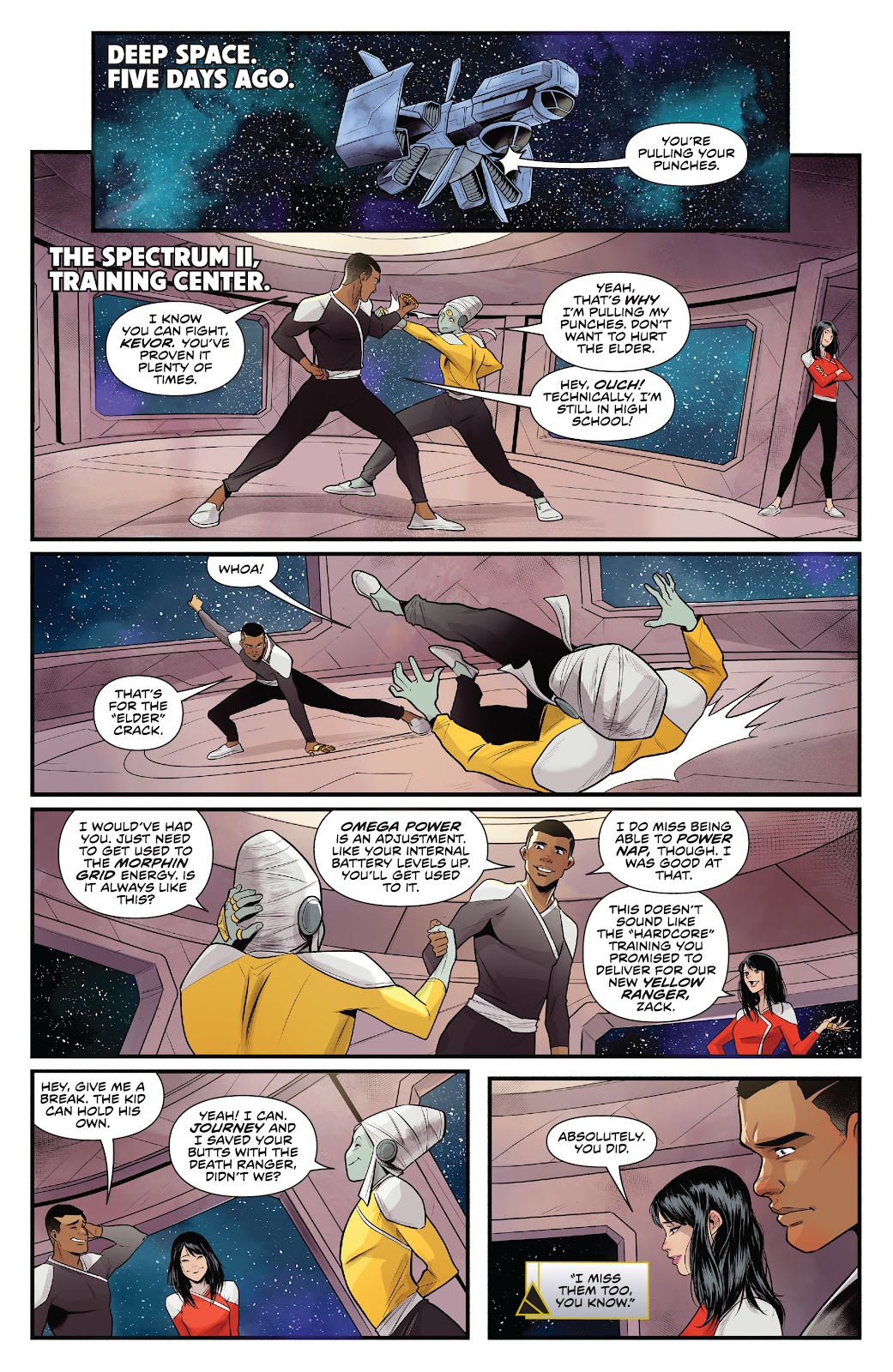 Mighty Morphin Power Rangers Issue #105 - Page 3
