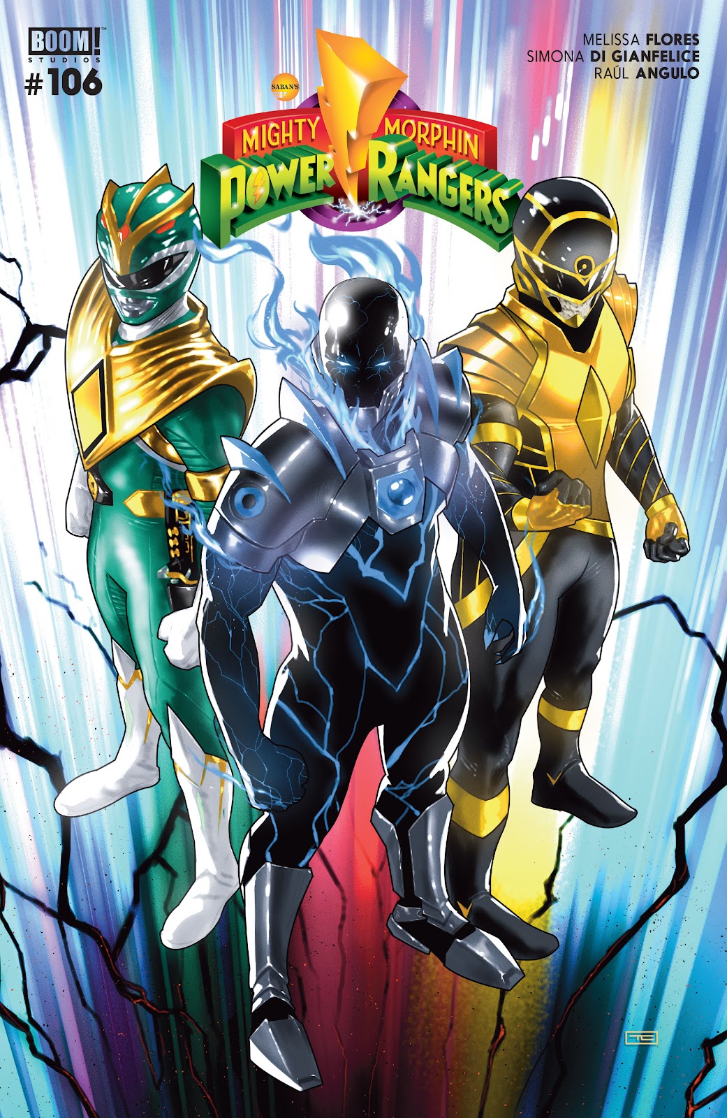 Mighty Morphin Power Rangers Issue #106 - Page 1