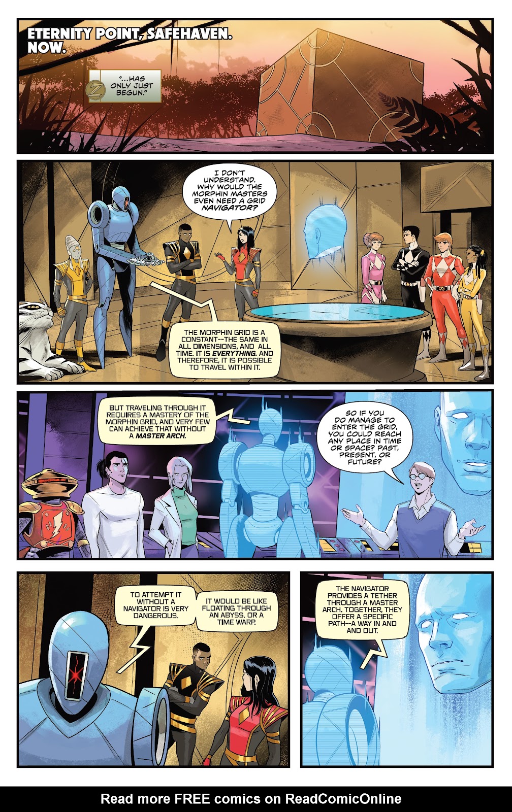 Mighty Morphin Power Rangers Issue #106 - Page 5