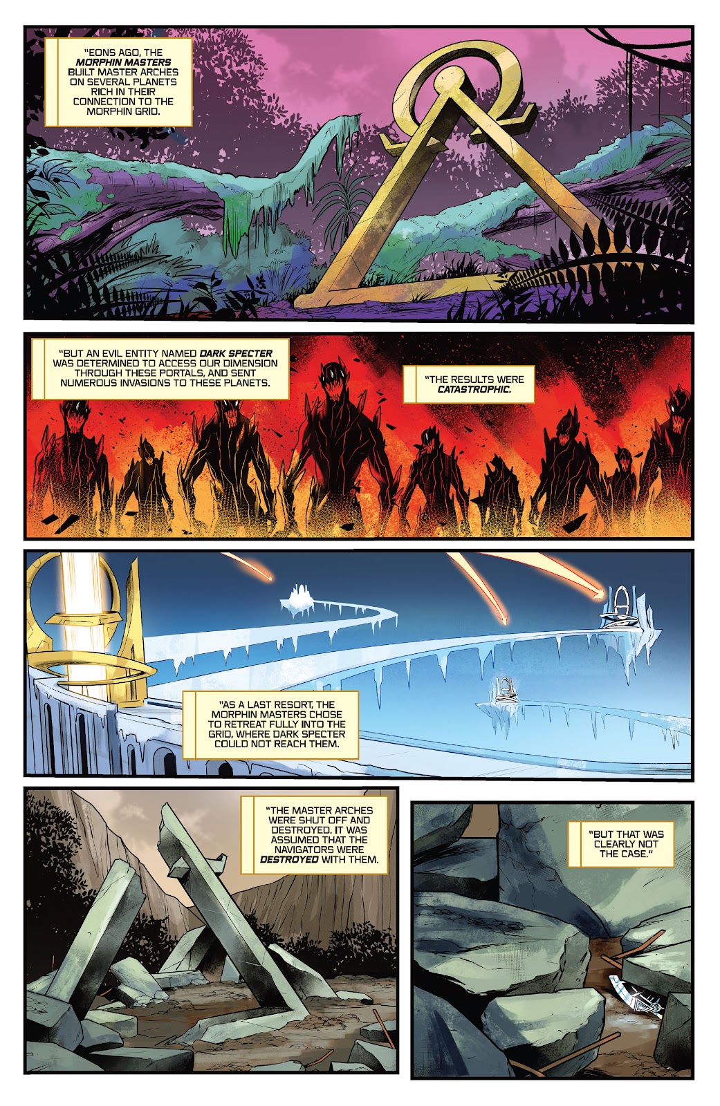 Mighty Morphin Power Rangers Issue #106 - Page 6